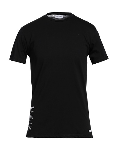 BIKKEMBERGS T-shirt Black 100% Cotton