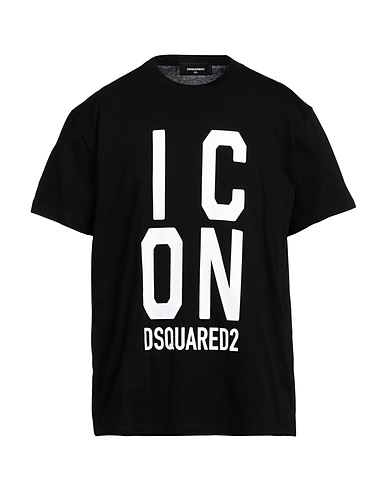 DSQUARED2 T-shirt Nero 100% Cotone