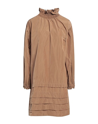 OTTOD'AME Short dress Camel 100% Polyester