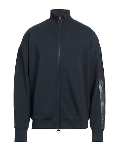 ARMANI EXCHANGE Felpa Blu navy 77% Cotone, 18% Poliestere, 5% Elastan