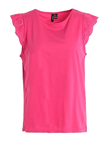 VERO MODA Top Fuchsia 100% Organic cotton
