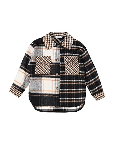 MEILISA BAI Patterned shirts & blouses Black 30% Cotton, 28% Acrylic, 23% Polyester, 12% Wool, 7% Other Fibres