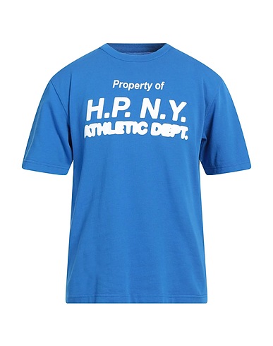 HERON PRESTON T-shirt Azzurro 100% Cotone