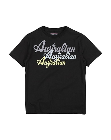 AUSTRALIAN T-shirt Black 100% Cotton