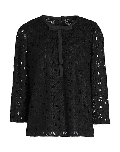 DOLCE&GABBANA Top Black 93% Wool, 7% Polyamide