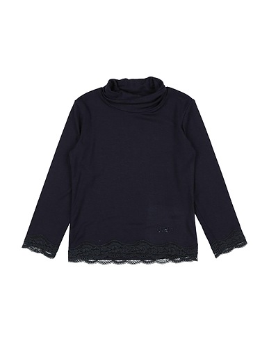 LIU •JO T-shirt Midnight blue 95% Cotton, 5% Elastane