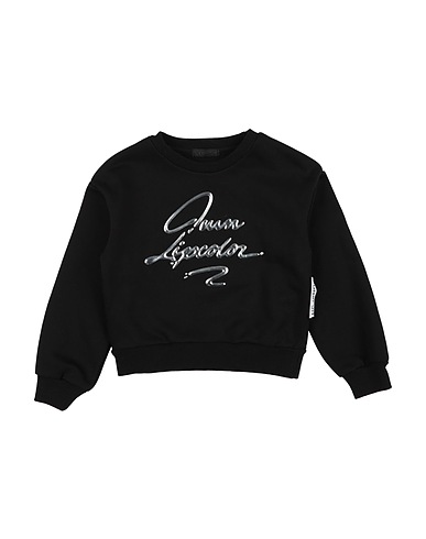 FUN & FUN Sweatshirt Black 95% Cotton, 5% Elastane