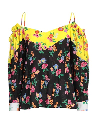 MSGM Top Giallo 100% Viscosa