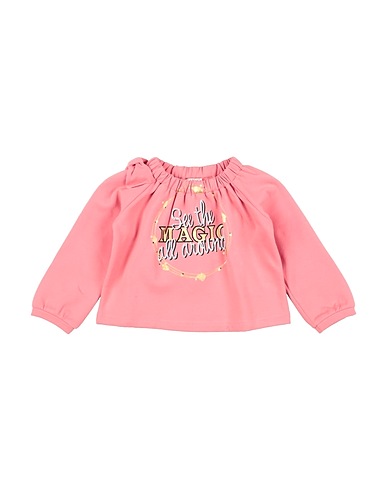 LIU •JO Sweatshirt Pink 95% Cotton, 5% Elastane