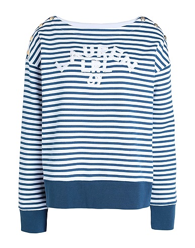 LAUREN RALPH LAUREN Sweatshirt Marineblau 80% Baumwolle, 20% Polyester