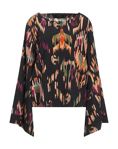 JADICTED Top Black 59% Viscose, 35% Silk, 6% Elastane