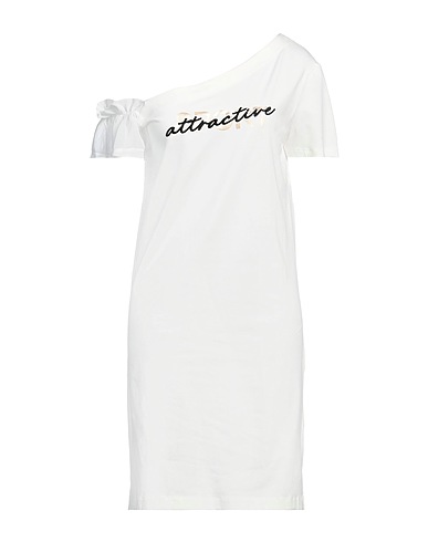 LIU •JO Short dress White 95% Cotton, 5% Elastane