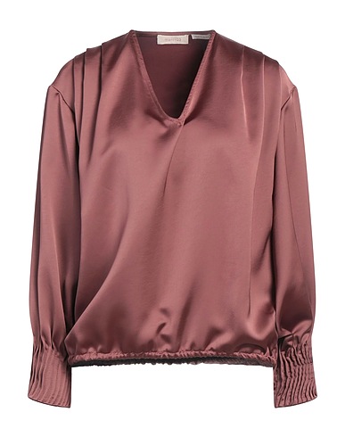 MARCH 23 Top Chocolate brown 100% Polyester