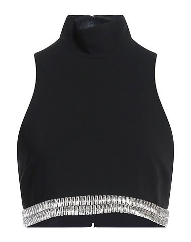 CINQ À SEPT Top Black 69% Triacetate, 31% Polyester
