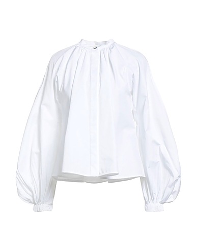 JIL SANDER Camicie e bluse tinta unita Bianco 100% Cotone