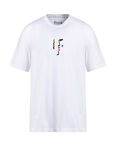 ENCRÉ. T-shirt White 100% Cotton