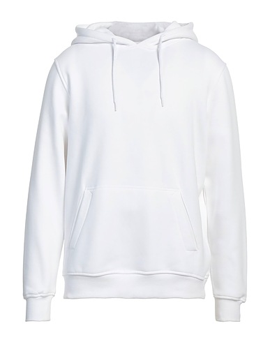 ENCRÉ. Hooded track jacket  White 65% Cotton, 35% Polyester