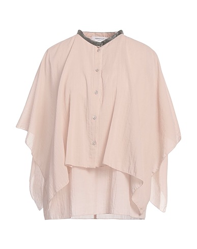 FABIANA FILIPPI Shirts Beige 100% Cotton, Ecobrass
