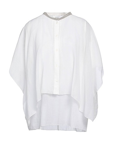 FABIANA FILIPPI Camicie Off white 100% Cotone, Ecobrass