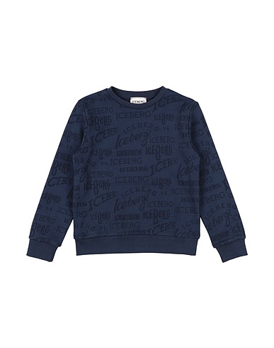 ICEBERG Felpa Blu notte 85% Cotone, 15% Poliestere