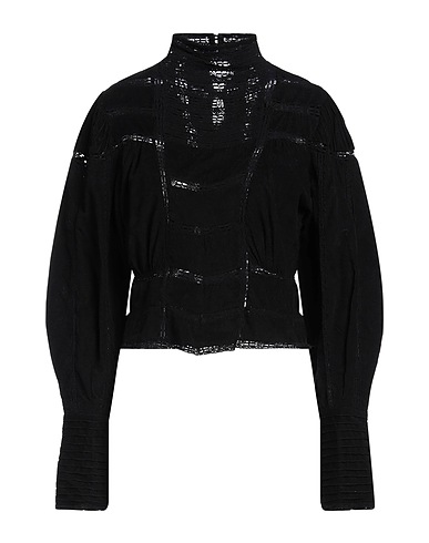 MES DEMOISELLES Top Black 100% Cotton