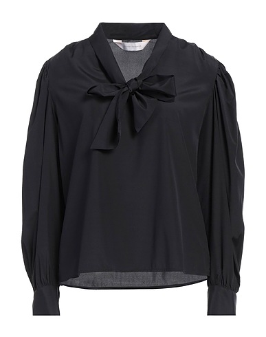 ROBERT FRIEDMAN Top Black 93% Silk, 7% Elastane