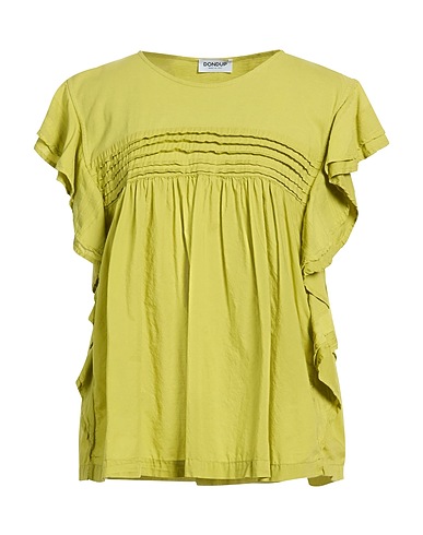 DONDUP Top VERDE 100% Coton, Viscose