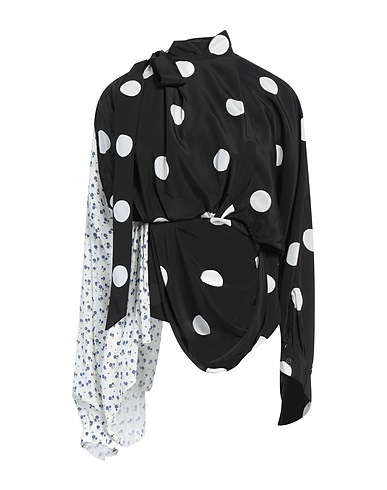 BALENCIAGA Silk top Black 100% Silk