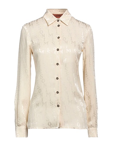 MISSONI Patterned shirts & blouses Ivory 50% Acetate, 50% Viscose