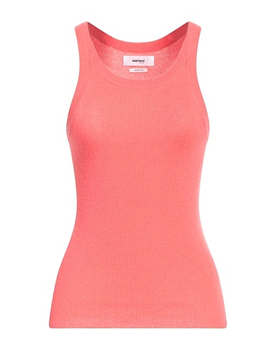 NOTSHY Tank top Salmon pink 100% Cashmere