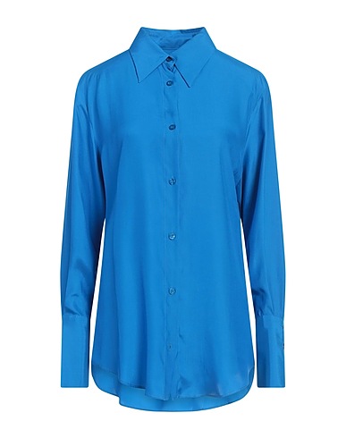 GAUGE81 Silk shirts & blouses Azure 100% Silk