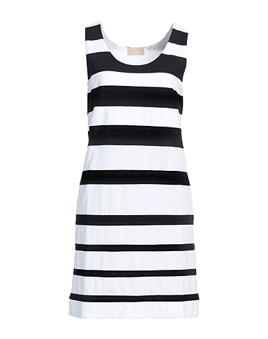 DRUMOHR Sheath dress Black 100% Cotton