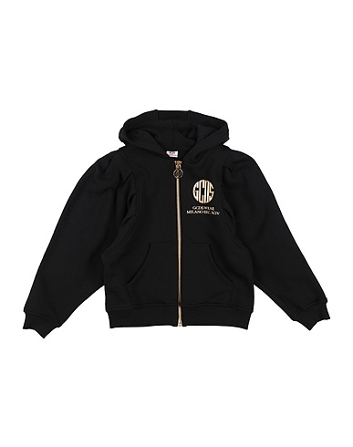 GCDS MINI Sweatshirt Schwarz 100% Baumwolle