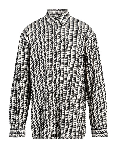 DRIES VAN NOTEN Patterned shirt Black 100% Cotton