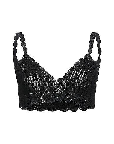 DOLCE&GABBANA Top Black 85% Cotton, 15% Viscose
