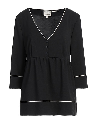 ALESSIA SANTI Top Schwarz 100% Polyester