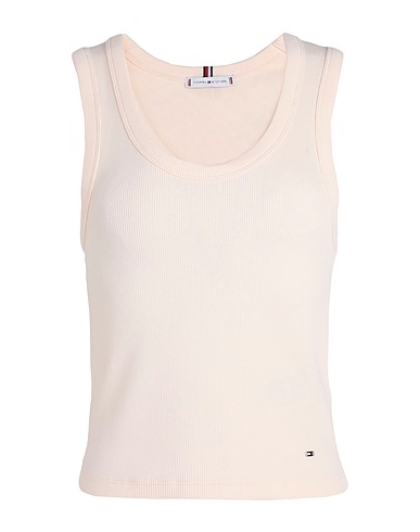 TOMMY HILFIGER Canotta Panna 96% Cotone, 4% Elastan
