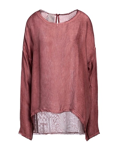 SANCTAMUERTE Top Rosa antico 70% Viscosa, 30% Seta