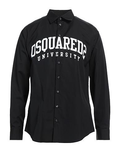 DSQUARED2 Camicie Nero 100% Cotone