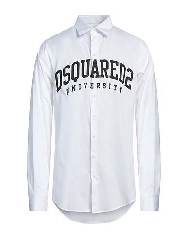 DSQUARED2 Shirts White 100% Cotton