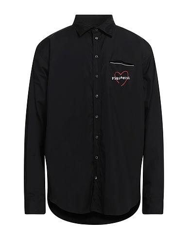 DSQUARED2 シャツ ブラック コットン 100%