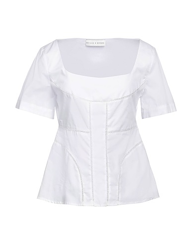 SKILLS & GENES Top White 100% Cotton