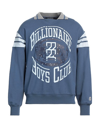 BILLIONAIRE BOYS CLUB Sweatshirt Taubenblau 100% Baumwolle