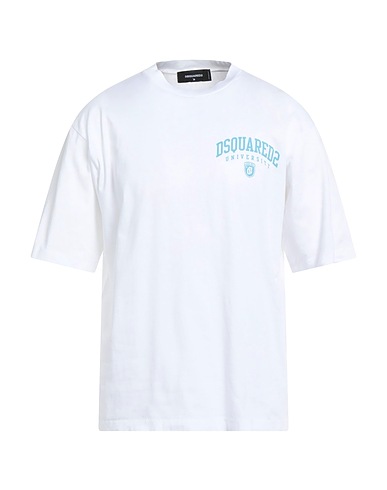 DSQUARED2 T-Shirt Weiß 100% Baumwolle