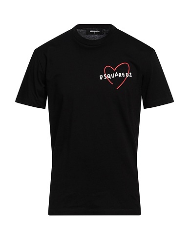 DSQUARED2 T-shirt Black 100% Cotton