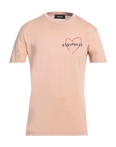 DSQUARED2 T-shirt Rosa antico 100% Cotone