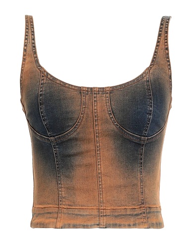 KNWLS Bustier Rust 88% Cotton, 7% Recycled polyester, 5% Elastane