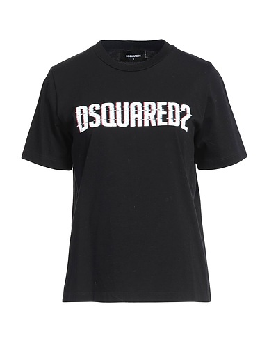 DSQUARED2 T-shirt Black 100% Cotton