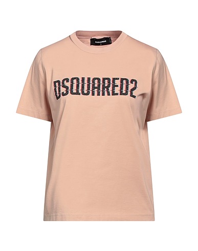 DSQUARED2 T-shirt Light brown 100% Cotton