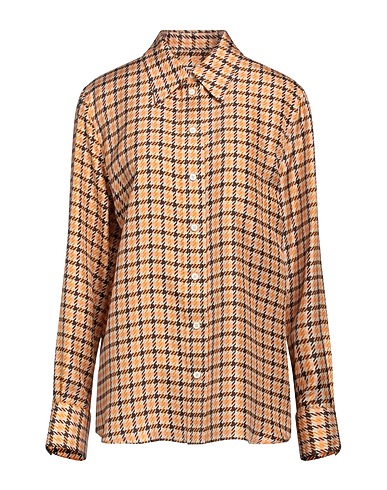 LANVIN Patterned shirts & blouses Marigold 100% Silk, Bone